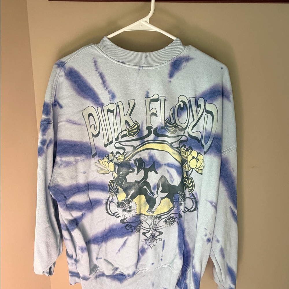 Pink Floyd Tie-Dye Shirt - Blue and Purple